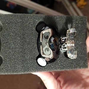 Swarovski crystal Bo bear heavy metal